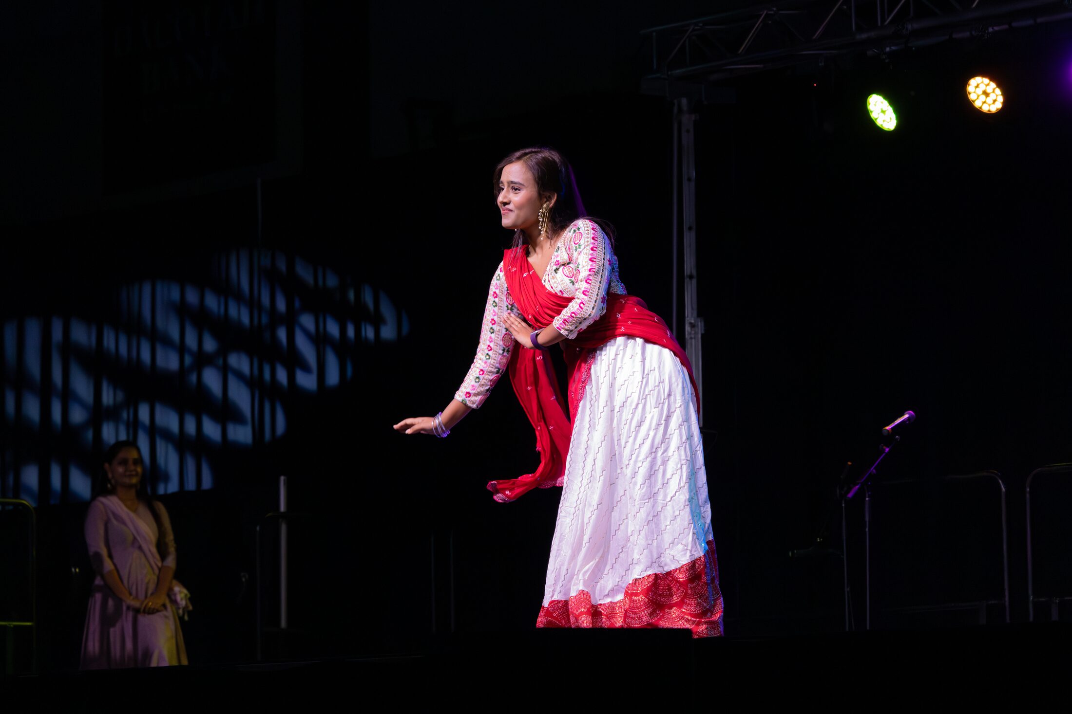 Solo dancer performing on stage